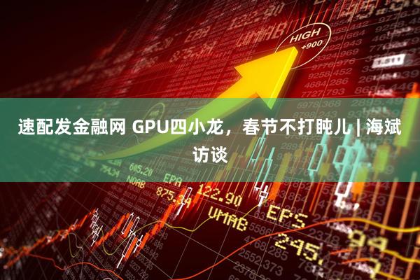 速配发金融网 GPU四小龙，春节不打盹儿 | 海斌访谈